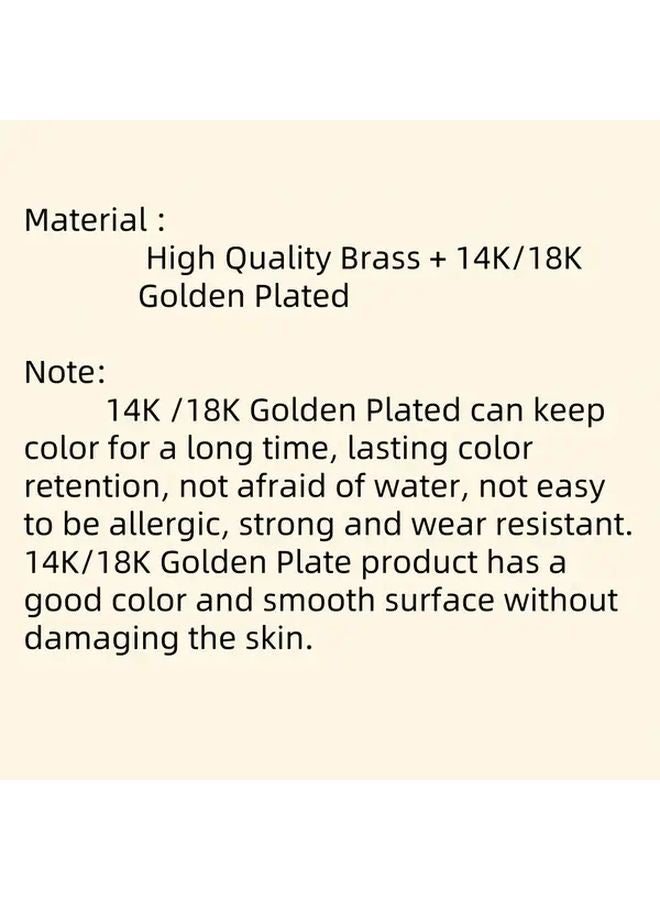 Golden Orange 18K Gold Plated Brass Floral Pendants With Gemstone Settings For DIY Jewelry Making - Image 5